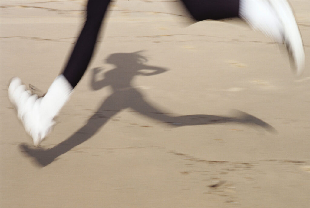 Woman running